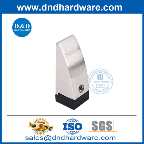 Zinc Alloy Contemporary Rubber Commercial Door Stop-DDDS013