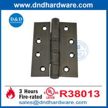 Antique Brass Finish Stainless Steel 316 UL Fire Rated 4BB Hinge for Door-DDSS003-FR-4X3X3