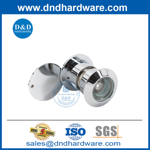 Zinc Alloy/ Brass Polish Chrome Plated Commercial Door Viewer-DDDV003