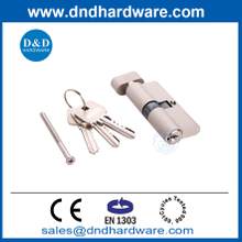 Security Cross Mortise Key EN1303 Single Open Solid Brass Mortise Lock Cylinder-DDLC004