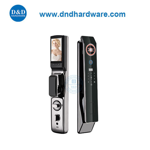 Zinc Alloy Electric Deadbolt Password Wooden Door Fingerprint Smart Lock-DDEL013