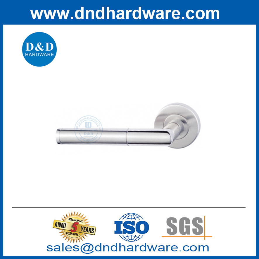 European Style Metal Interior Door Stainless Steel Door Handle-DDTH028