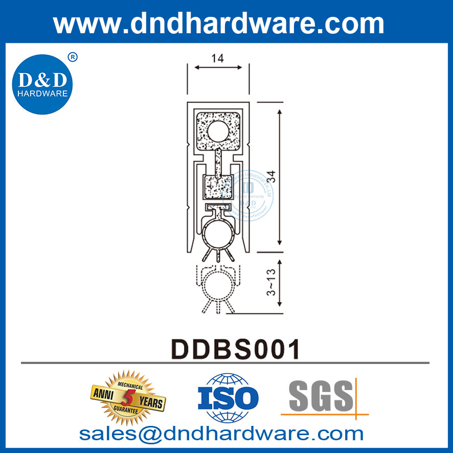fire door drop seal