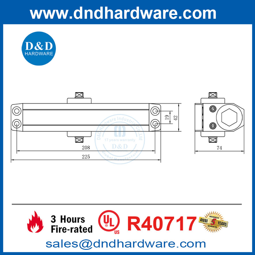 Automatic door closer