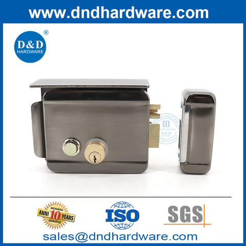 Security Electronic Smart Secure Lock Rim Cylinder Lock-DDRL045