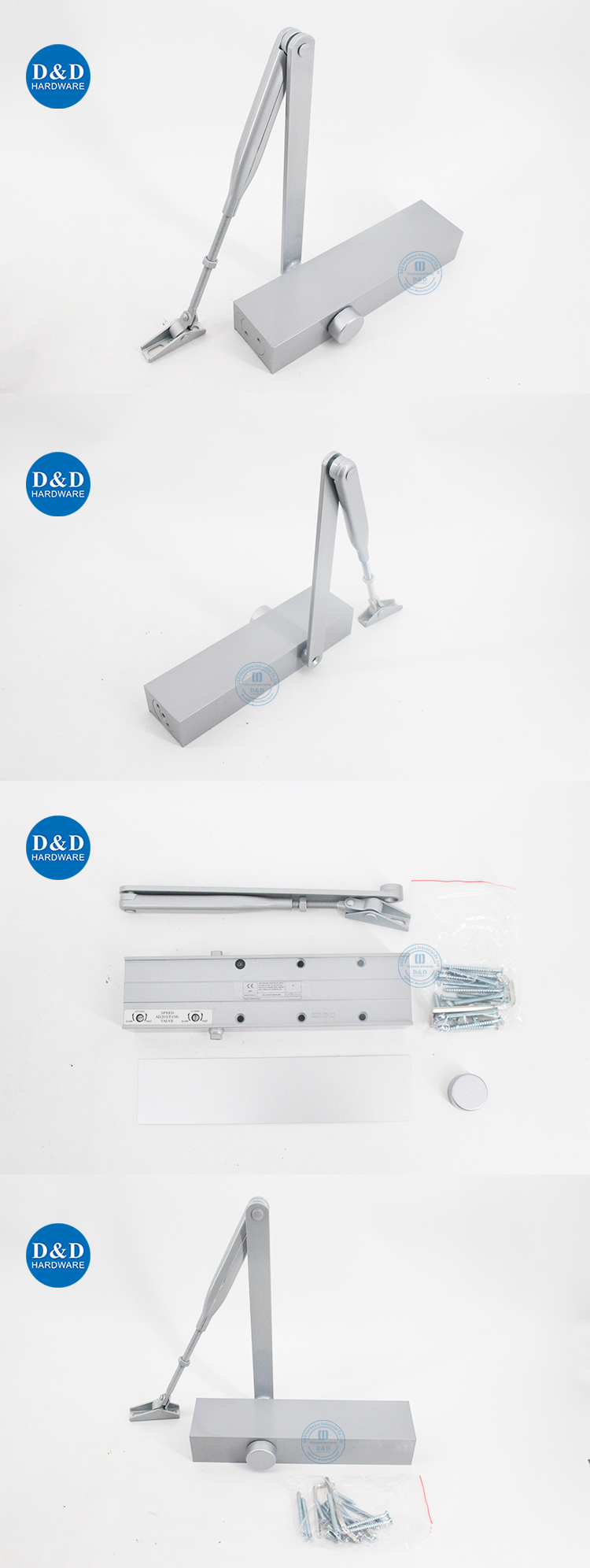 Quiet door closer