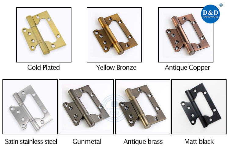 Flush Hinges
