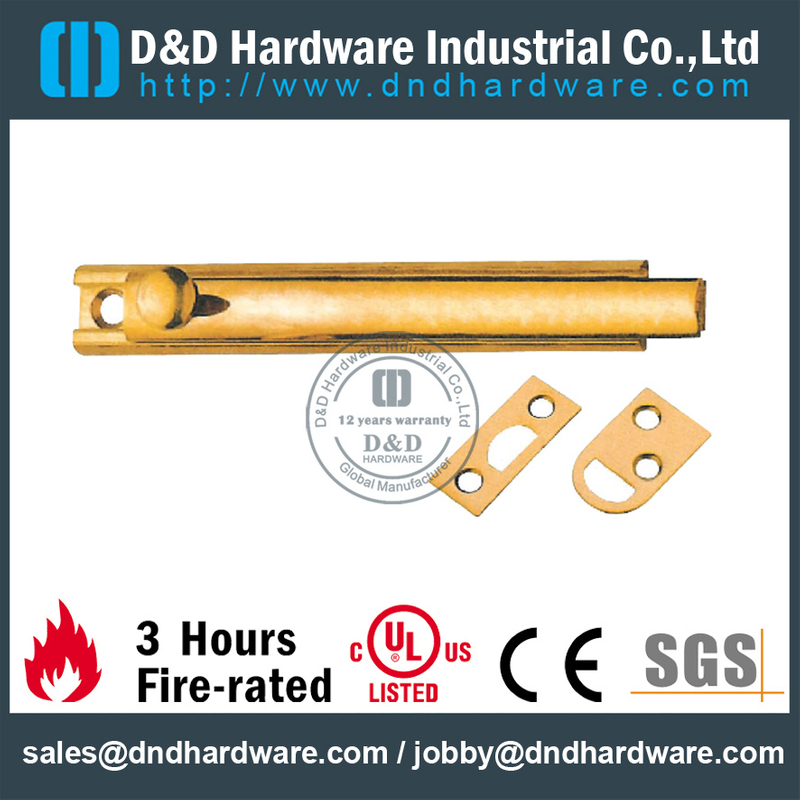 Antique Brass Door Latch Lock for Outside Garden Door -DDDB018