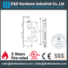 Stainless steel entrance lock with dead bolt for Metal Door-DDML002