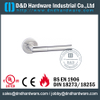 SS304 Antirust Tube Mitred Shape Door Handle for Entry Double Door-DDTH028