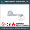 Grade 201 Tubular Fire Rated Hollow Lever Door Handle for Front Metal Door -DDTH007