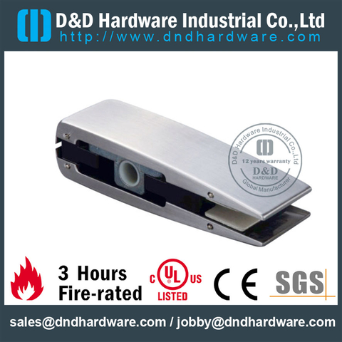 Grade 304 Heavy Duty Top Patch Fitting for Frameless Glass Door-DDPT007