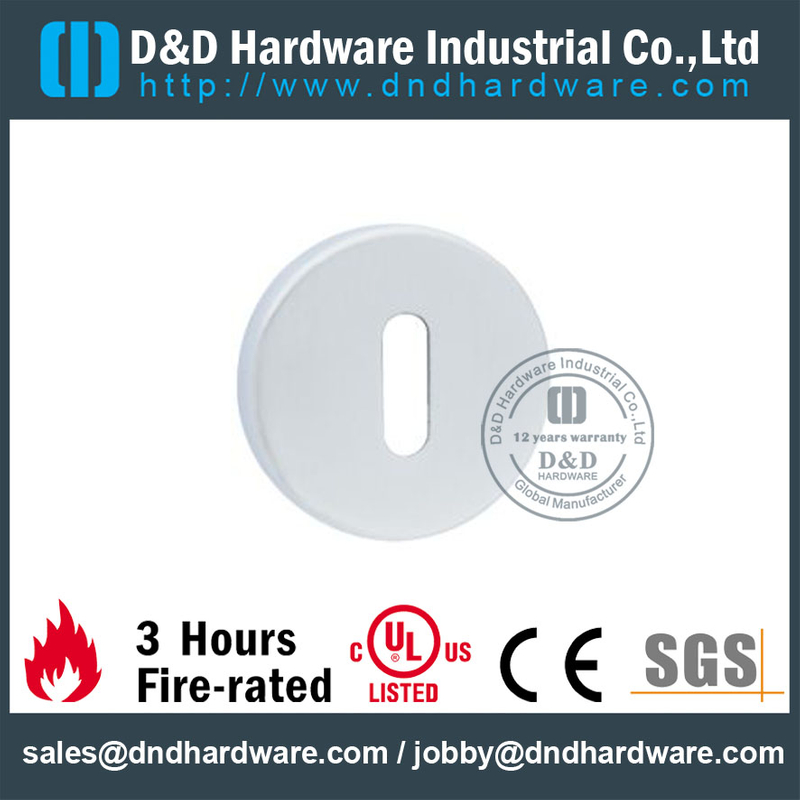 Stainless Steel 304 Lock Escutcheon for Aluminum Door-DDES005