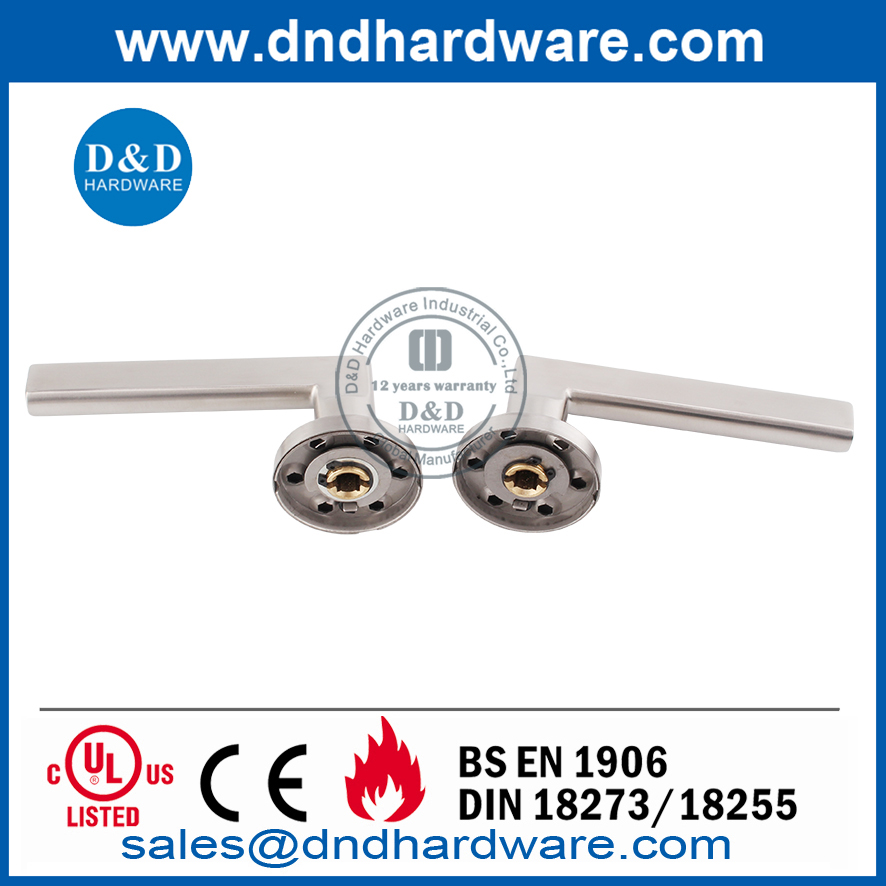 Hot Selling SUS304 Door Furniture Solid Lever Handle-DDSH023