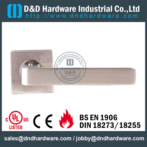 EN1906 SS Tube Lever Door Handle-DDTH100