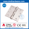 UL Certification SUS201 Fire Rated Full Mortise Door Hinge-DDSS001-FR-4X4X3