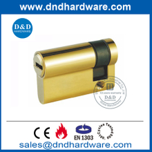 Brass Night Latch Lock Half Cylinder with Key-DDLC010