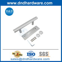Silver Stainless Steel Sliding Door Handle Modern Barn Door Handle-DDBD101