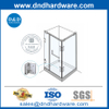 Stainless Steel 90 Degree Frameless Glass Door Hinges-DDGH002