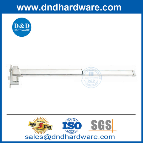 Stainless Steel CE Mortise Lock Exit Device Door with Panic Hardware-DDPD038