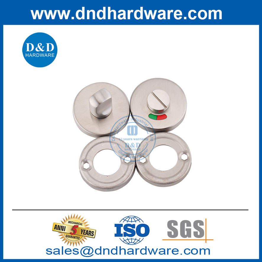 SS316 Thumbturn and Release with Red and Green Color Indicator-DDIK004