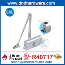 Simple Type UL Listed Best Hydraulic Backcheck Residential Door Closer-DDDC038BC