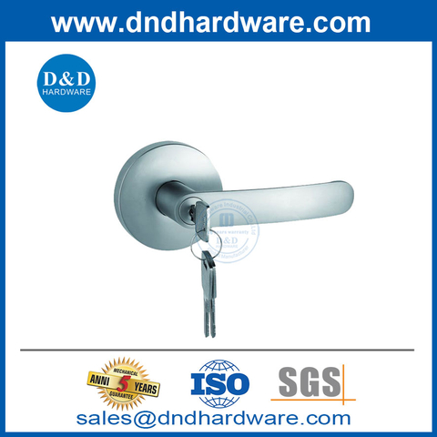Zinc Alloy Door Handle Lock Lever Trim for Panic Exit Device-DDPD040