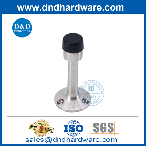Silver Color Design Zinc Alloy Door Stop for Hollow Metal Door-DDDS019