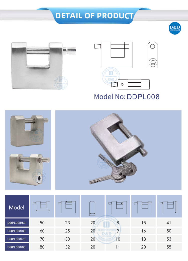 Stainless Steel Padlock