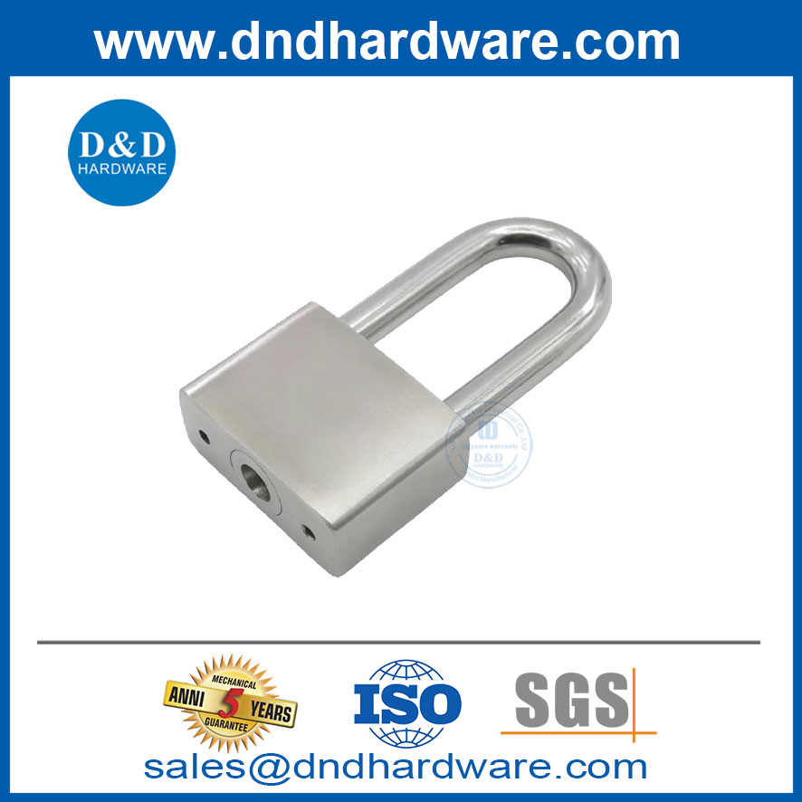 Stainless Steel Lock Top Security Copper Padlock Keyed Alike Different Brass Padlock-DDPL003