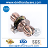 Zinc Alloy Antique Copper Bedroom Door Knob Lockset for Residential Building-DDLK064