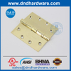 Standard Weight ANSI BHMA Polished Brass NRP Stainless Steel Hinge- DDSS001-ANSI-2-4.5x4.5x3.4
