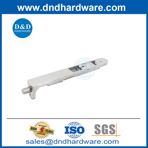 Concealed Flush Bolt Door Hardware Stainless Steel Manual Flush Bolt-DDDB030