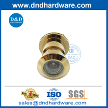 Gold Plated 200 Degree Zinc Alloy Hotel Door Viewer with Cover-DDDV003