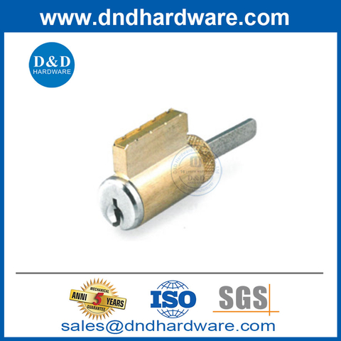 Solid Brass Construction Hardware Rim Lock Knob Lever Cylinder-DDLC017