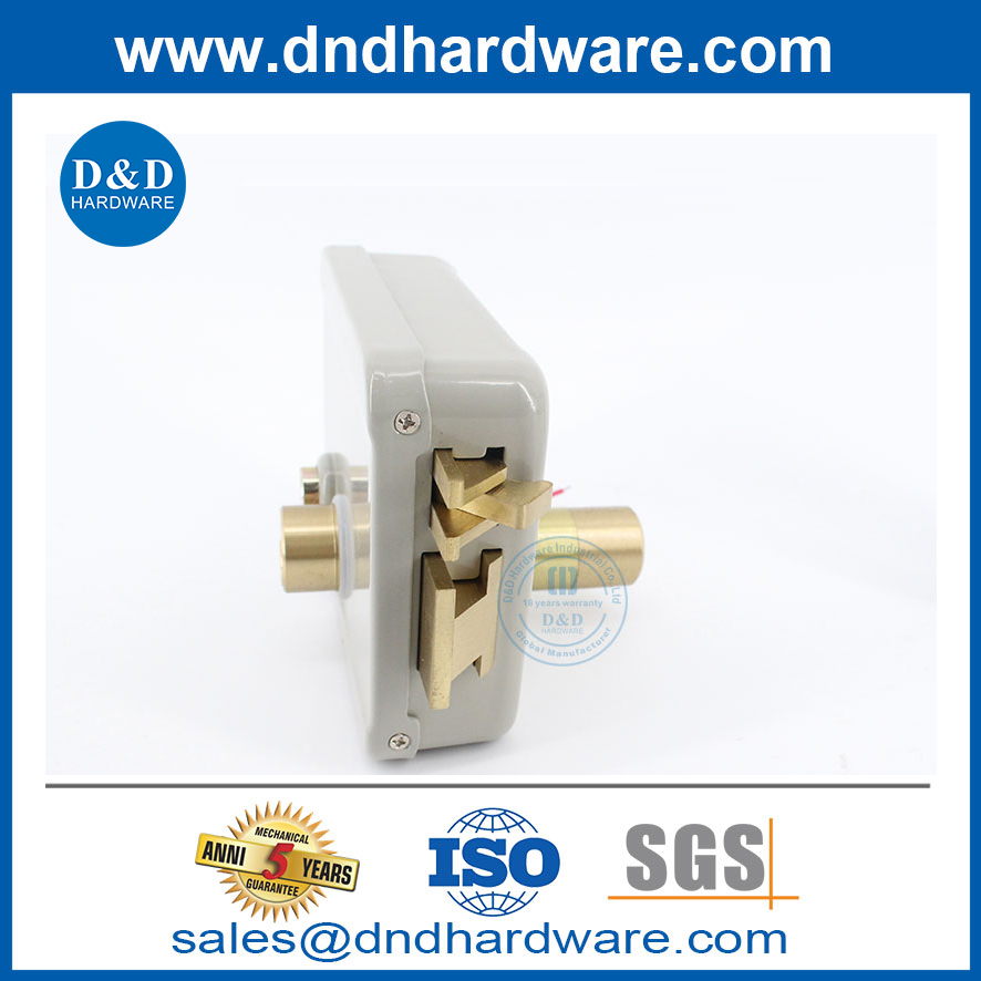 Smart Security Lock Hardware 12V Electric Rim Door Lock Manufacturers-DDRL044