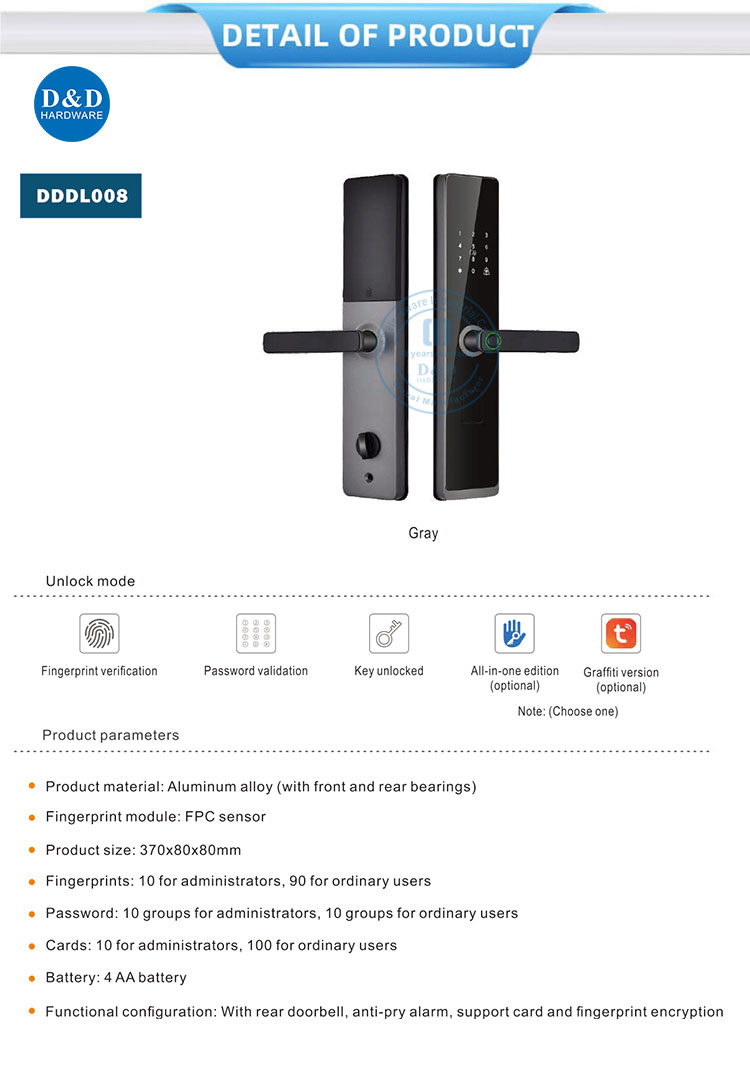 Smart Fingerprint lock