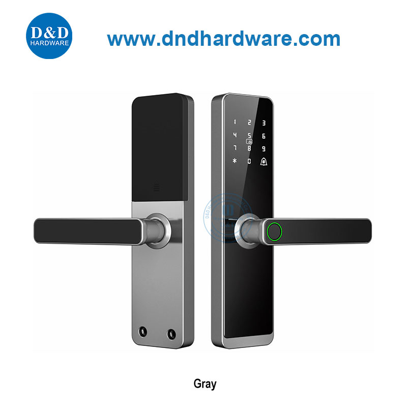 Electronic Doorbell Fingerprint Password Smart Office Door Handle Lock-DDDL007
