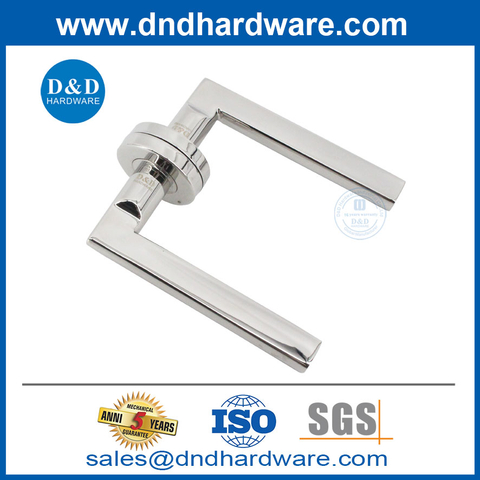Basic Customization PSS Bedroom Door Lever Handle for Wooden Door-DDTH035