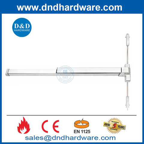 Door Push Bar Panic Exit Device Commercial Emergency CE EN1125 for Fire Doors-DDPD027