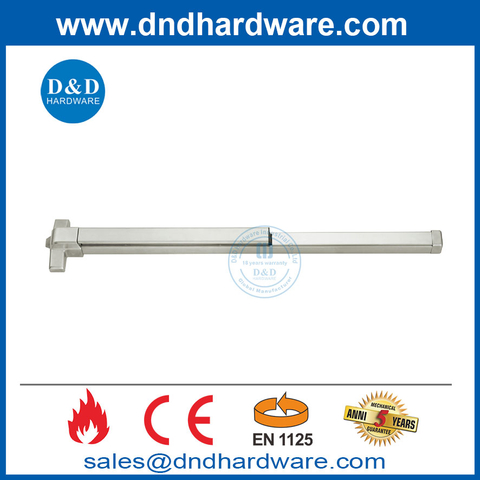 Door Exit Device Push Bar Lock CE EN1125 Panic Bars for Double Doors-DDPD025