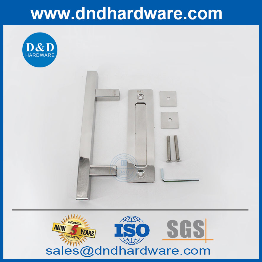 Polished Stainless Steel Factory Price Barn Door Handle Sliding Door Pull -DDBD104