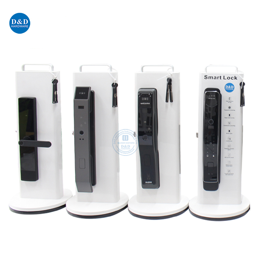 3D Face Recognition Digital Smart Combination Fingerprint Door Lock with Camera-DDEL014