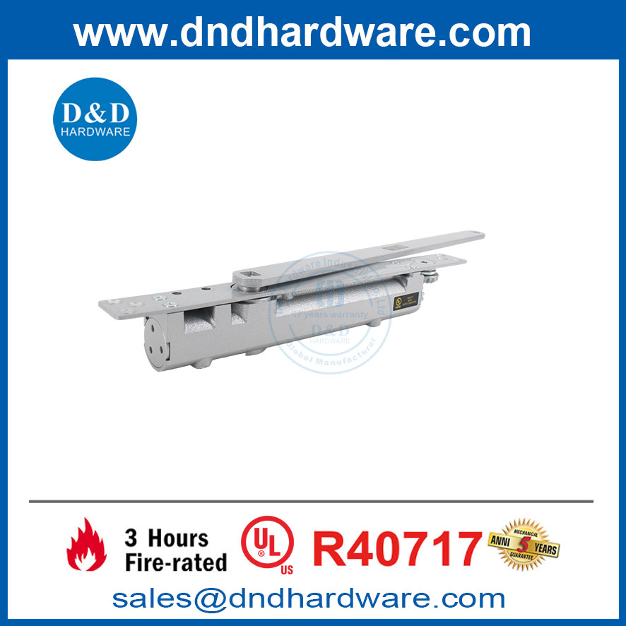 Aluminium door closer