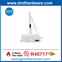 Modern UL Listed Automatic Fire Hydraulic Hotel White Door Closer-DDDC056