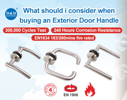 What should i consider when buying an Exterior Door Handle?