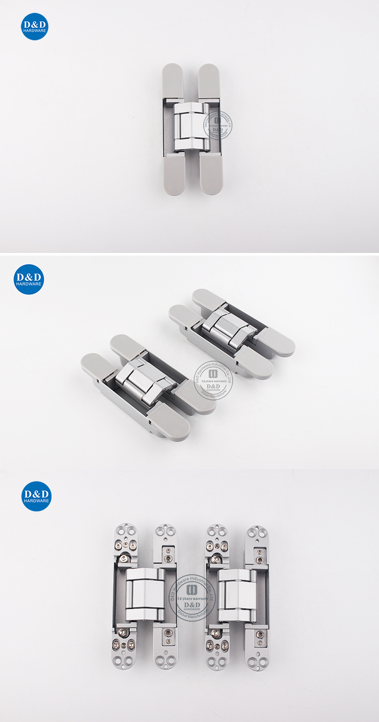 Silver Door Hinge
