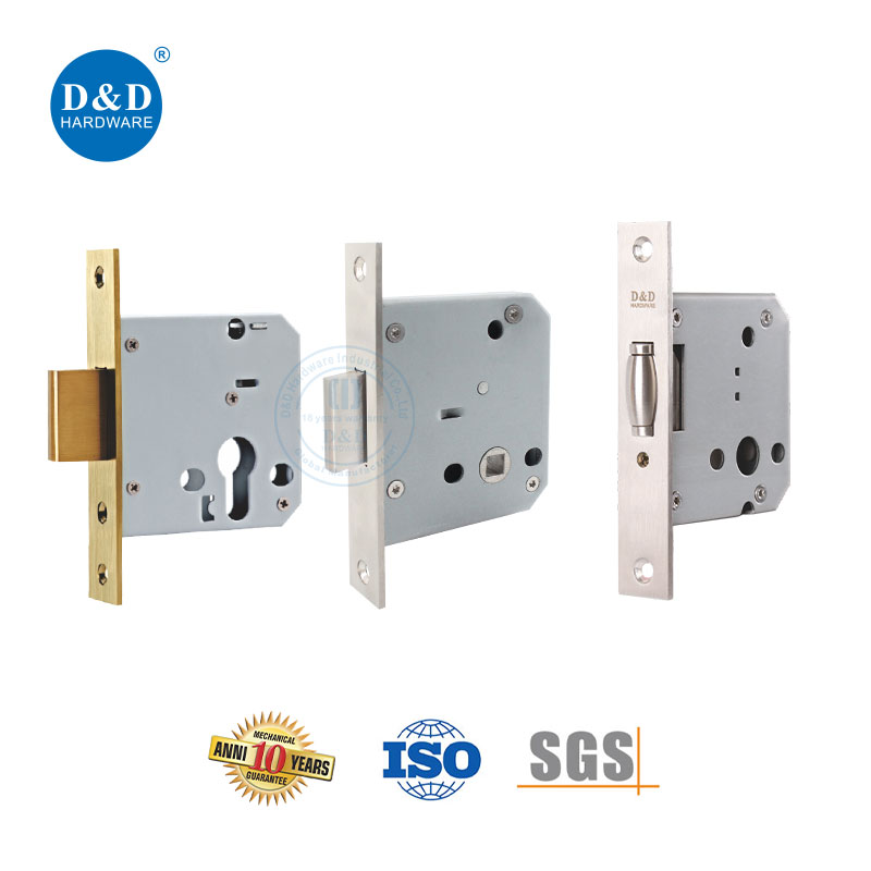 European SS Mortise Lock Body