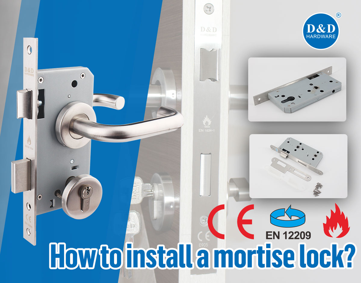 How to install a mortise lock?