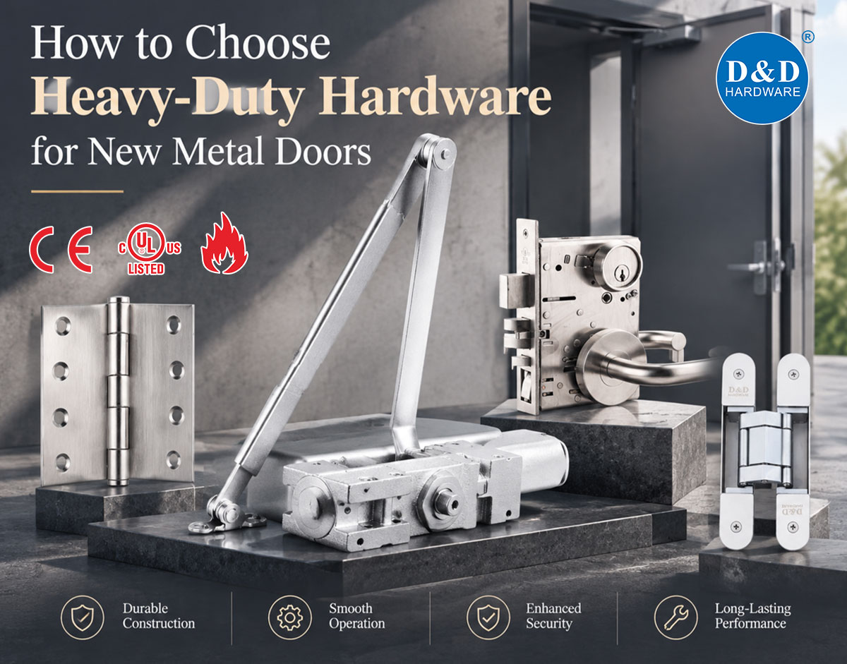How to Choose Heavy-Duty Hardware for New Metal Doors